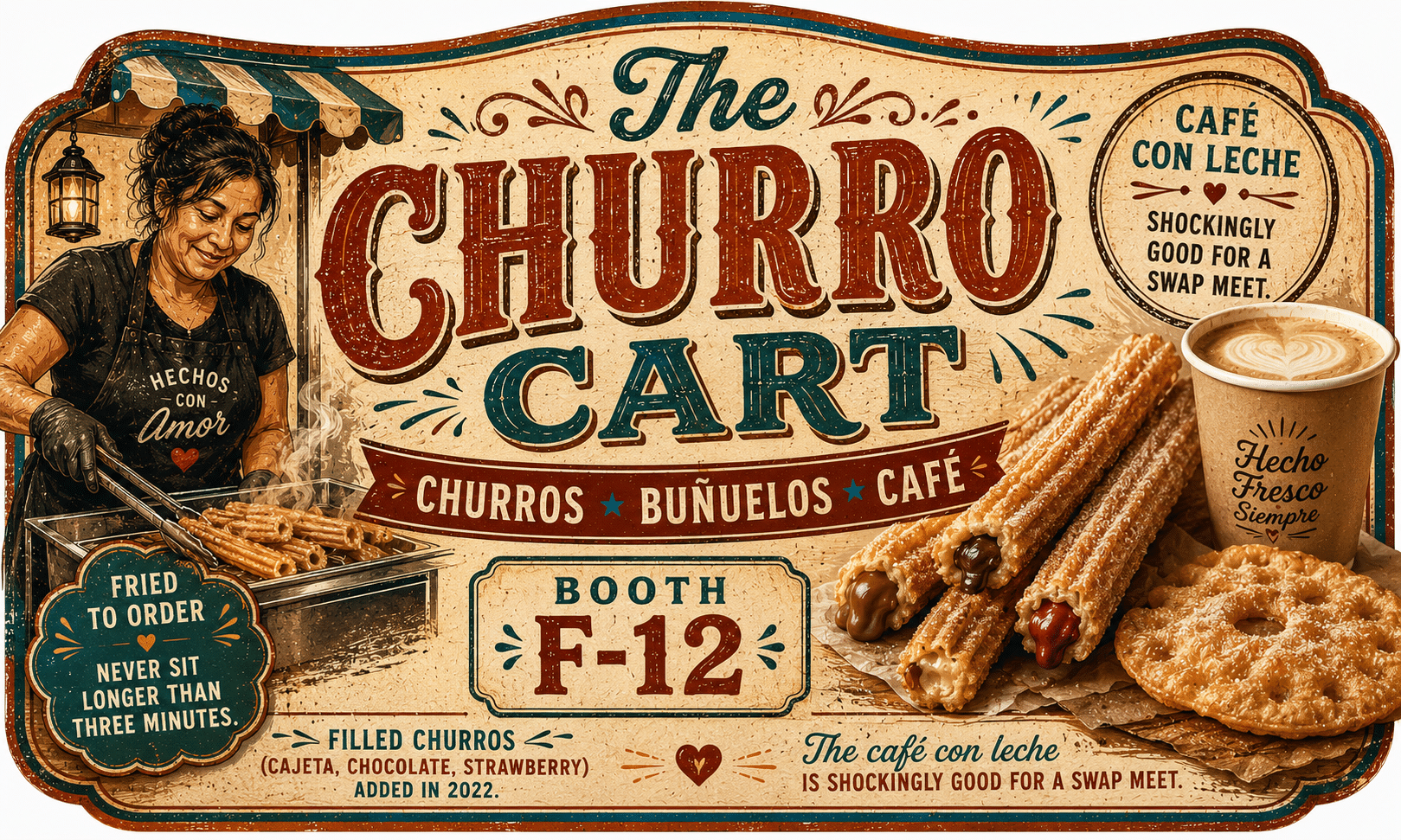The Churro Cart logo